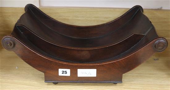 A George III mahogany cheese coaster (a.f.)